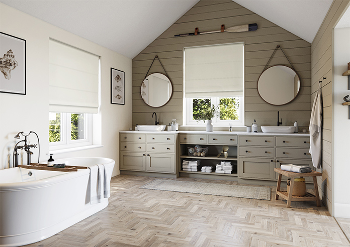 Harris, Vanilla Cream - Roman Blind - Image 6